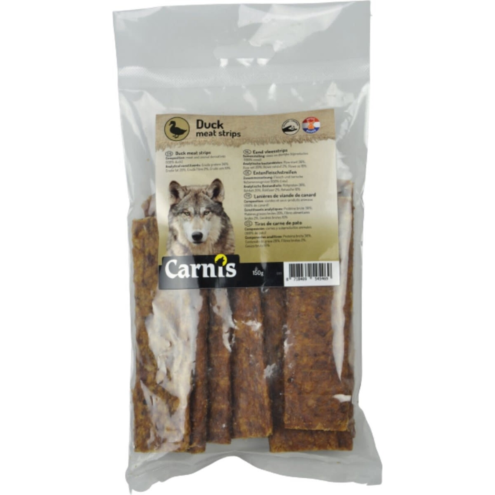 Carnis Carnis Duck Strip 150gr