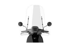 Segway E110SE Hoog windscherm inclusief bevestigingsset met zwarte beugel