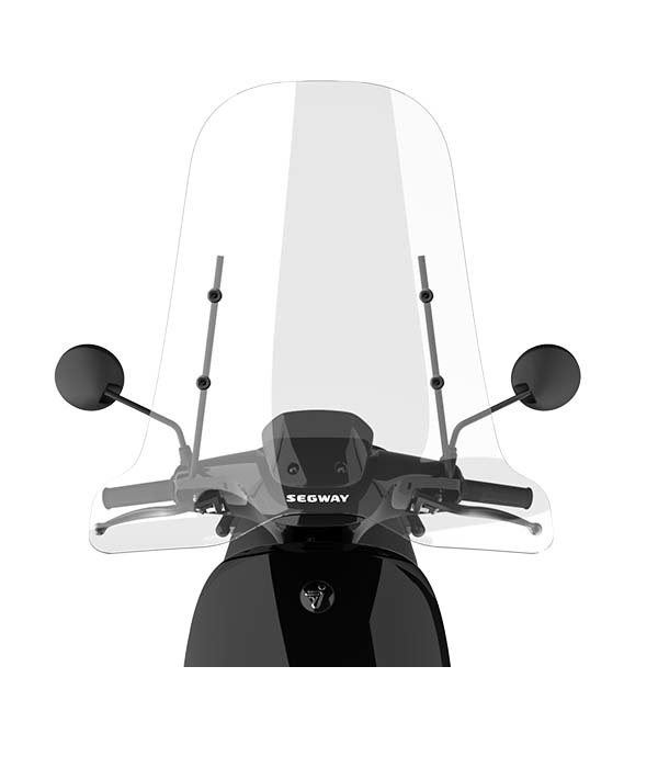 Segway E110SE Hoog windscherm inclusief bevestigingsset met zwarte beugel