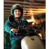 Segway E110SE Hoog windscherm inclusief bevestigingsset met zwarte beugel