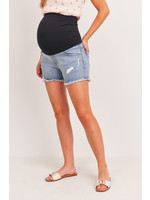 Hello Miz Zwangerschaps Shorts Denim