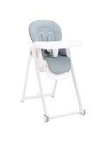Kinderstoel aluminium lichtgrijs