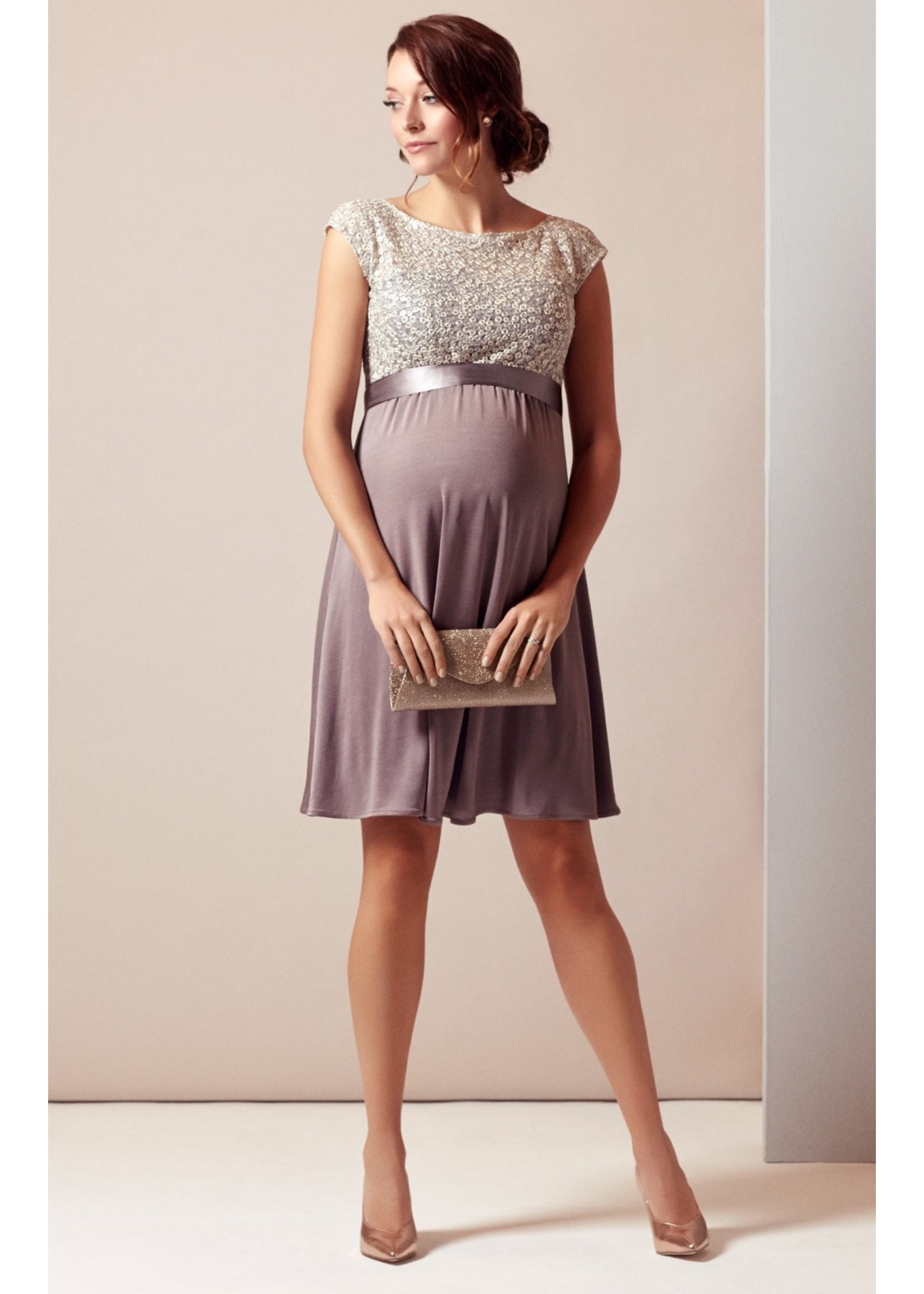 Tiffany Rose Mia Maternity Dress Dusky Truffle 34-36 met B-D cup