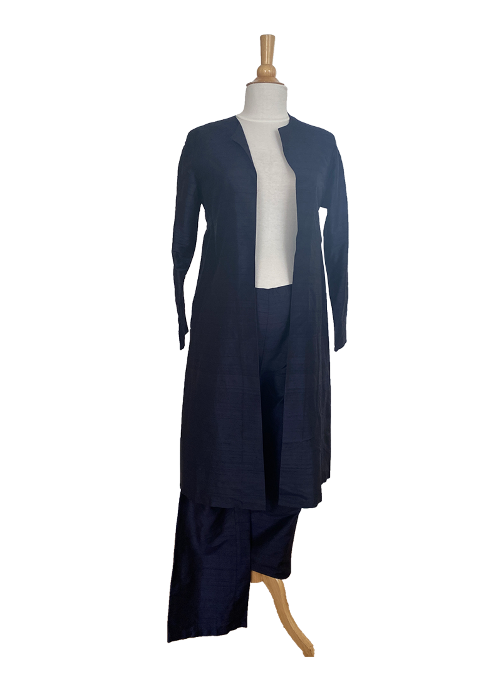 Essere Zwangerschapspak Ascona met lange jas, donker blauw