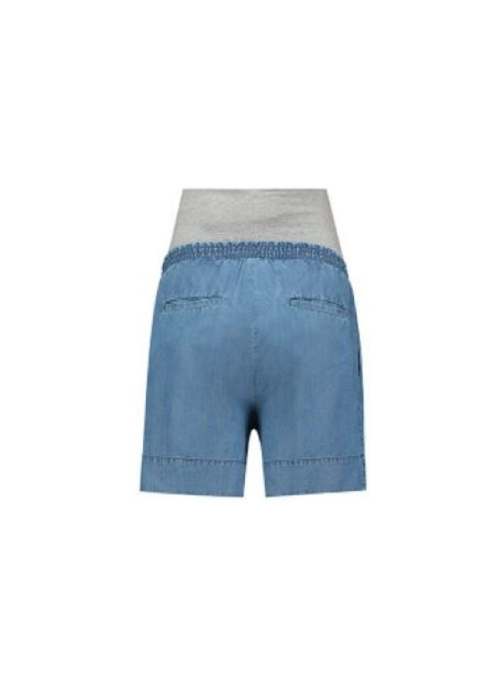 LOVE2WAIT Zwangerschaps shorts Denim Tencel