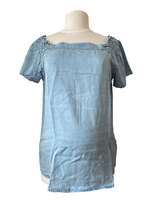 LOVE2WAIT Blouse Denim Tencel Light wash