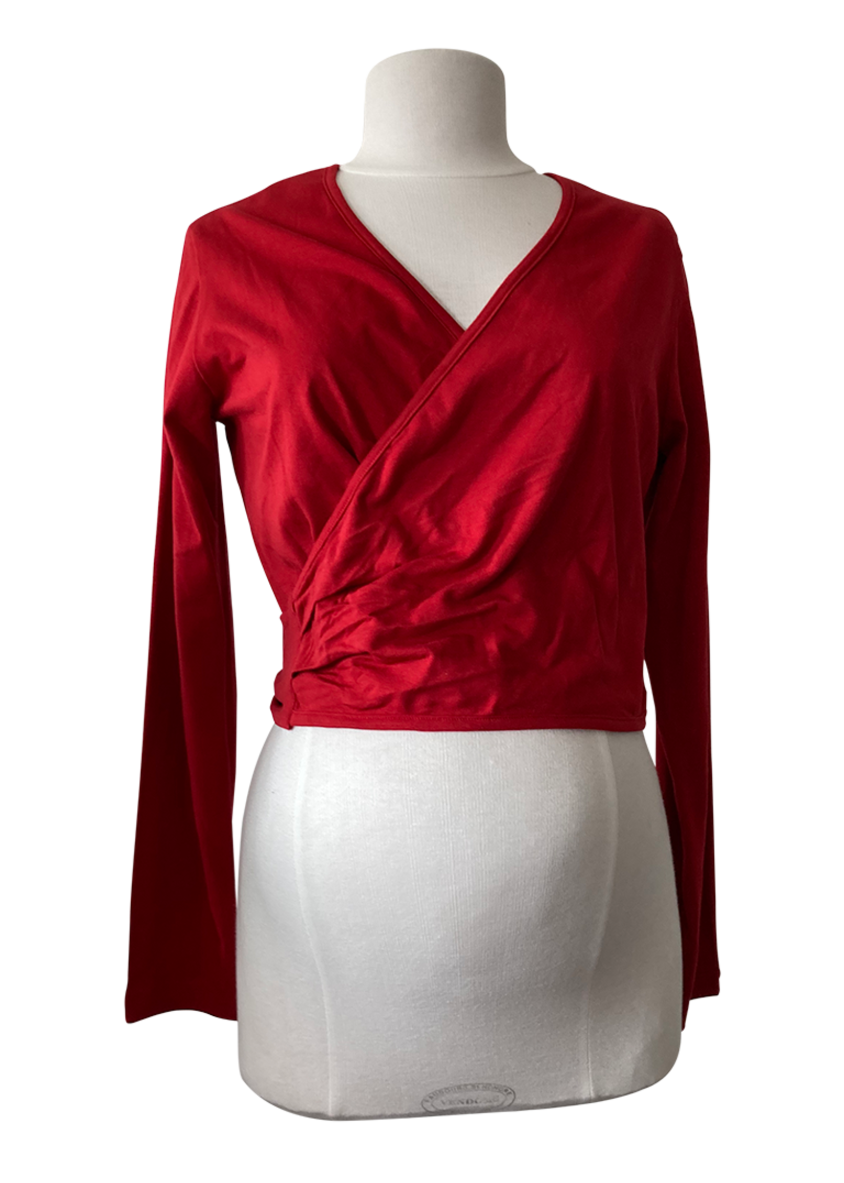 FRAGILE Cardigan (Wrap) met lange mouw  V1100  Cotton Jersey