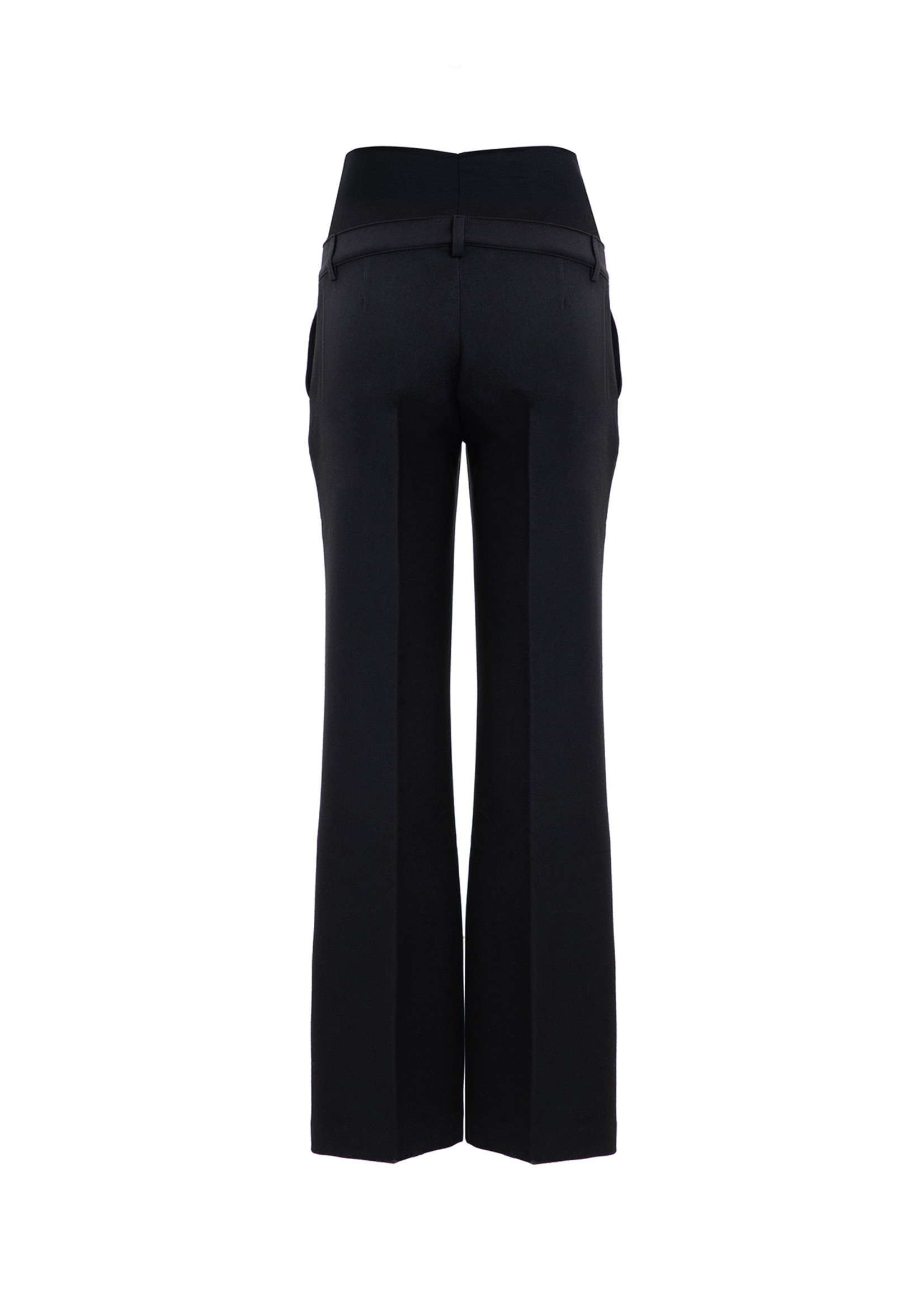 PIETRO BRUNELLI TROUSERS MAXIMILIAN BLACK