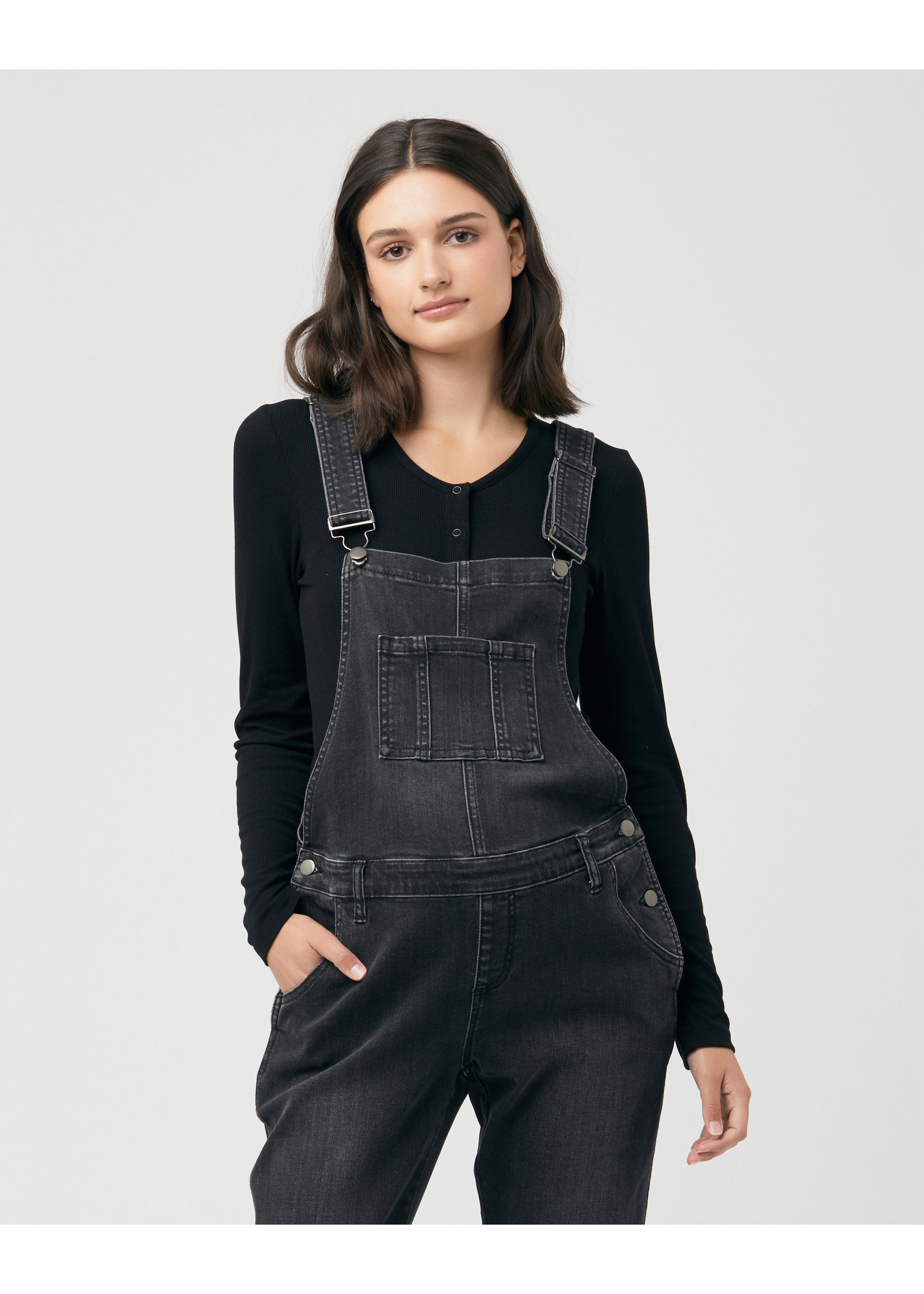 Ripe Onesie Denim zwart - Mammie's