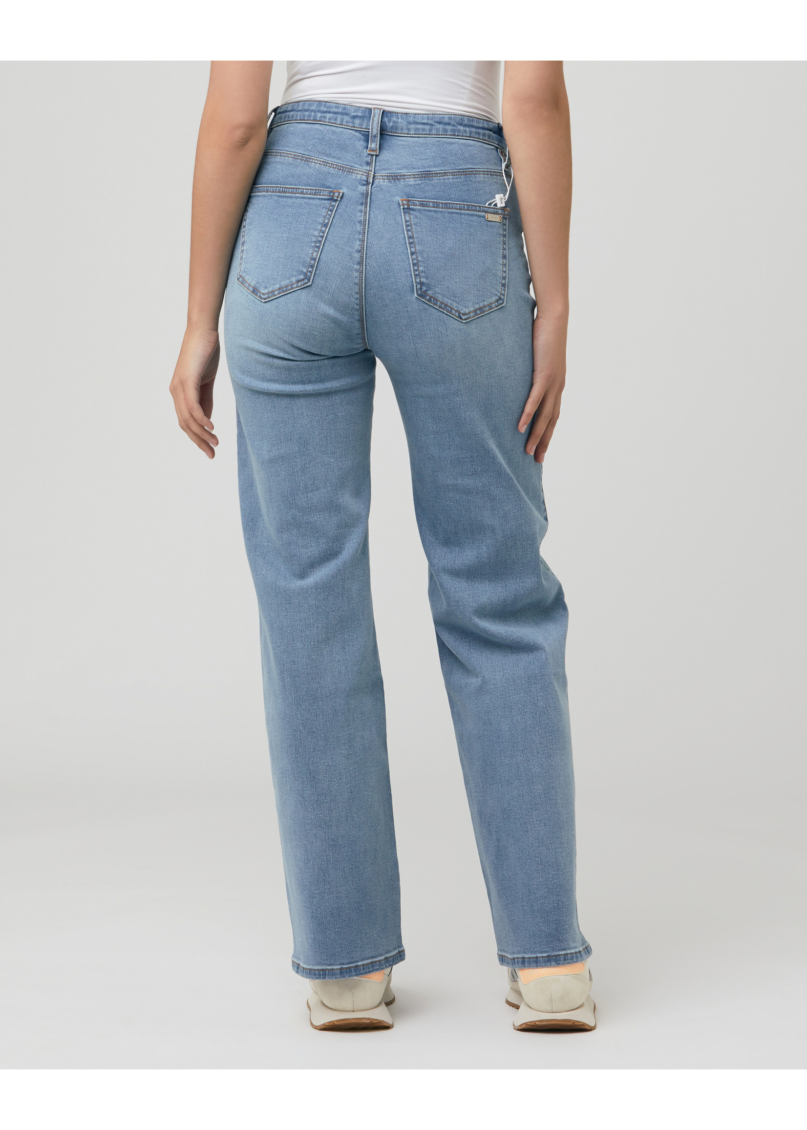 RIPE Wide Leg Jeans, spijkerbroek Kyle, licht blauw