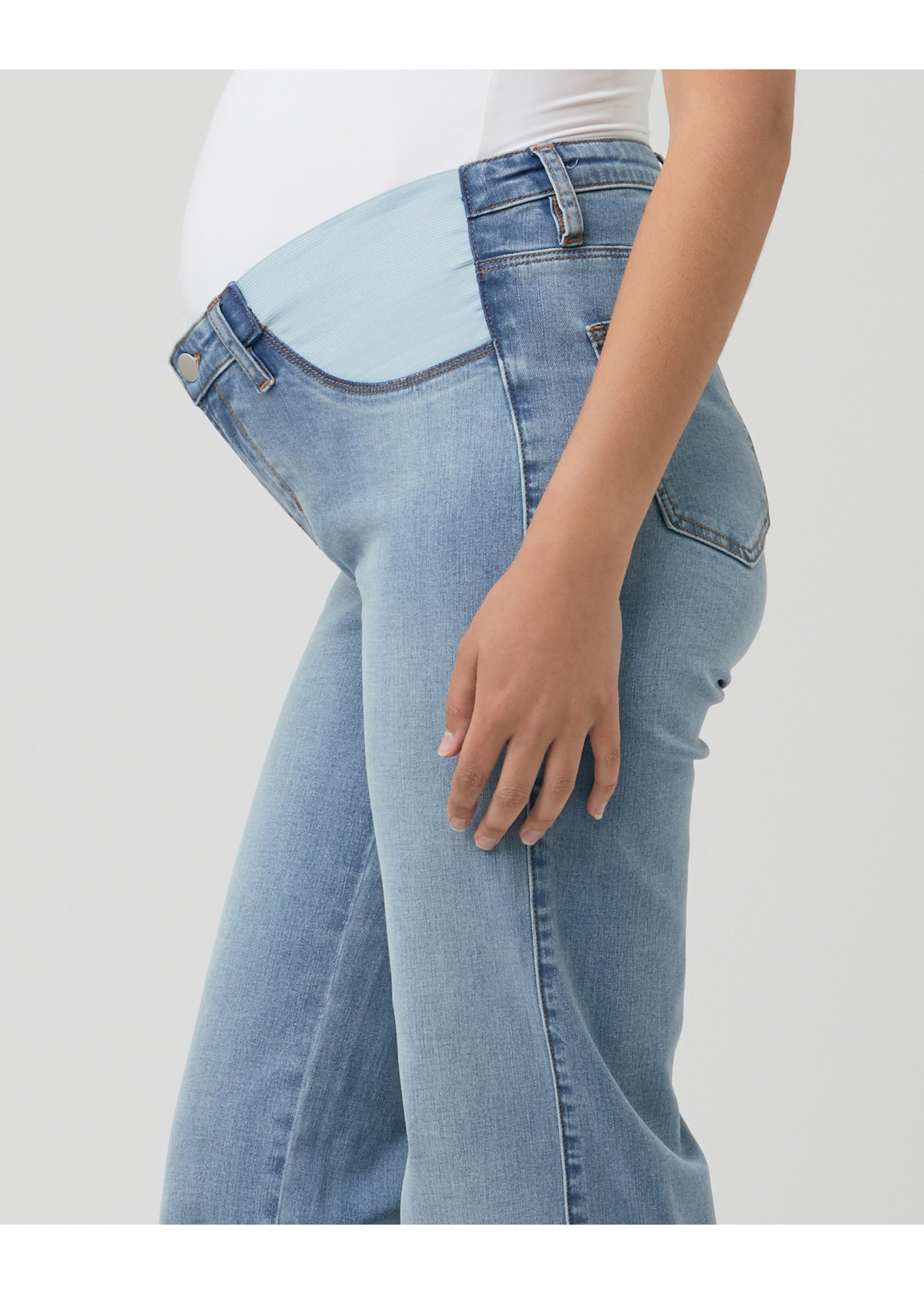 RIPE Wide Leg Jeans, spijkerbroek Kyle, licht blauw