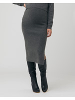 RIPE Dani Knit SkirtCharcoal Marle