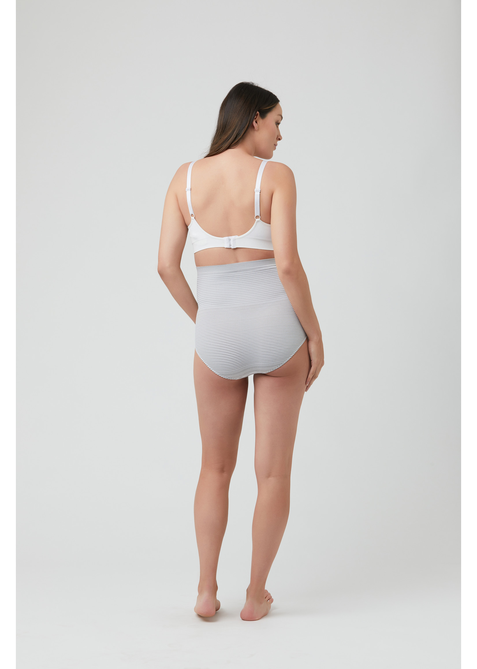 RIPE Seamless Stripe Briefs Grey-White