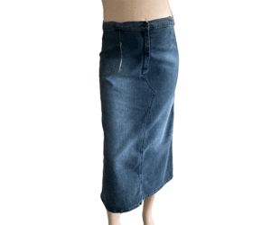 Zwangerschapsrok Jeans Rok Stretch Lang - Mammie's