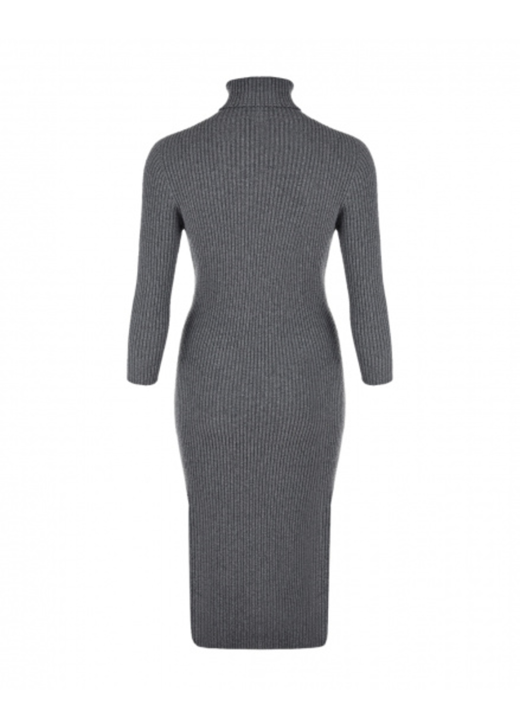 PIETRO BRUNELLI DRESS LIVIGNO DRESS LIGHT GREY