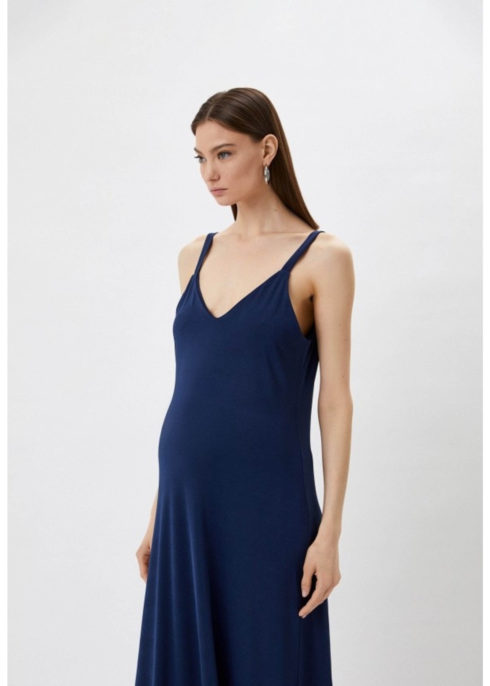 PIETRO BRUNELLI DRESS AURIGA WINTER BLUE