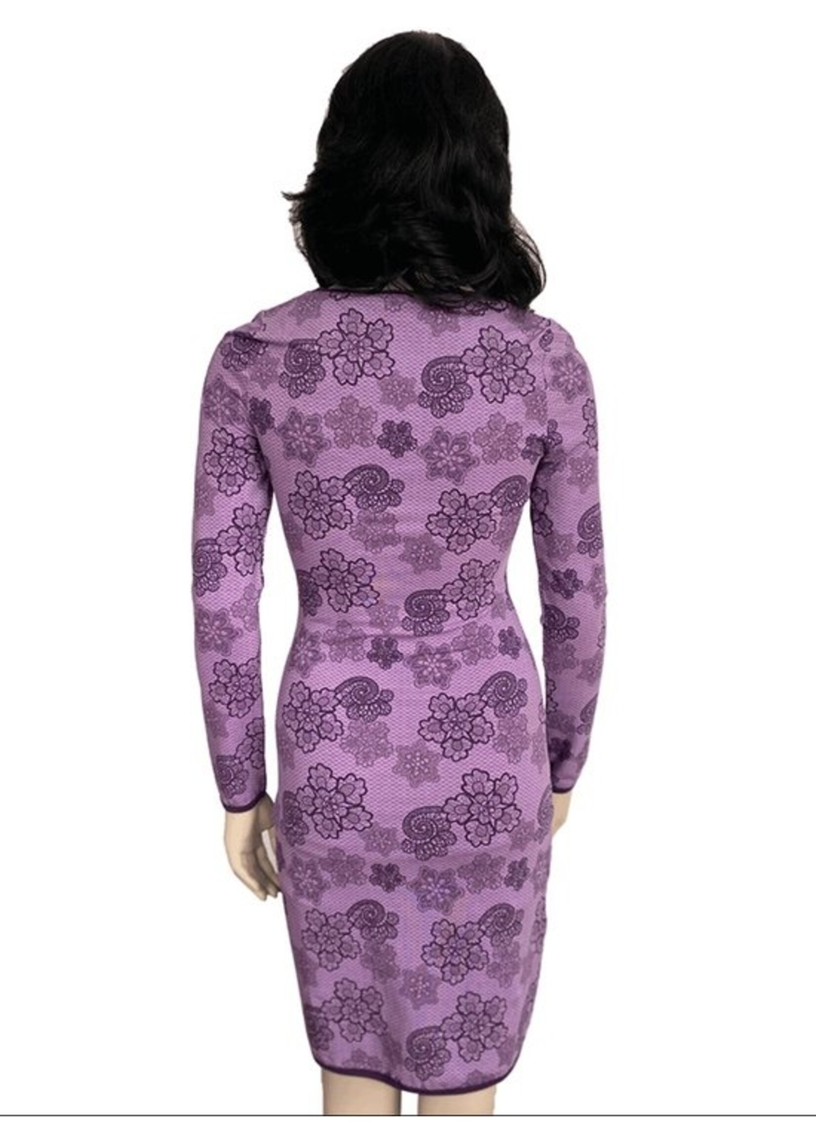 Charlie Choe PYJAMA DRESS PURPLE LACE