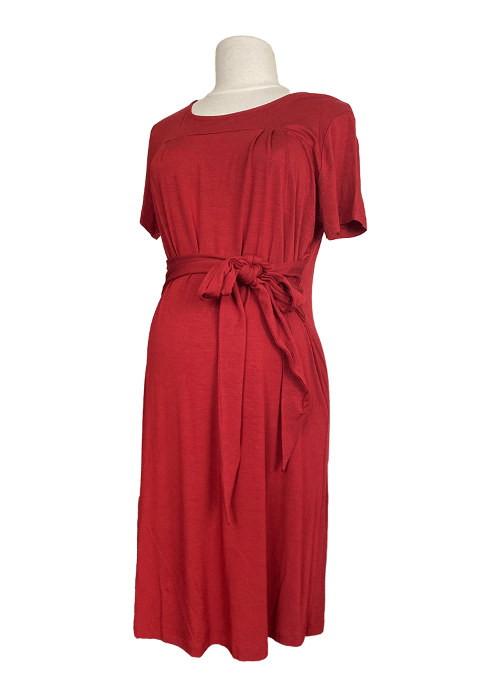 FRAGILE  Mummie Dress Micromodal M9837 Cerise