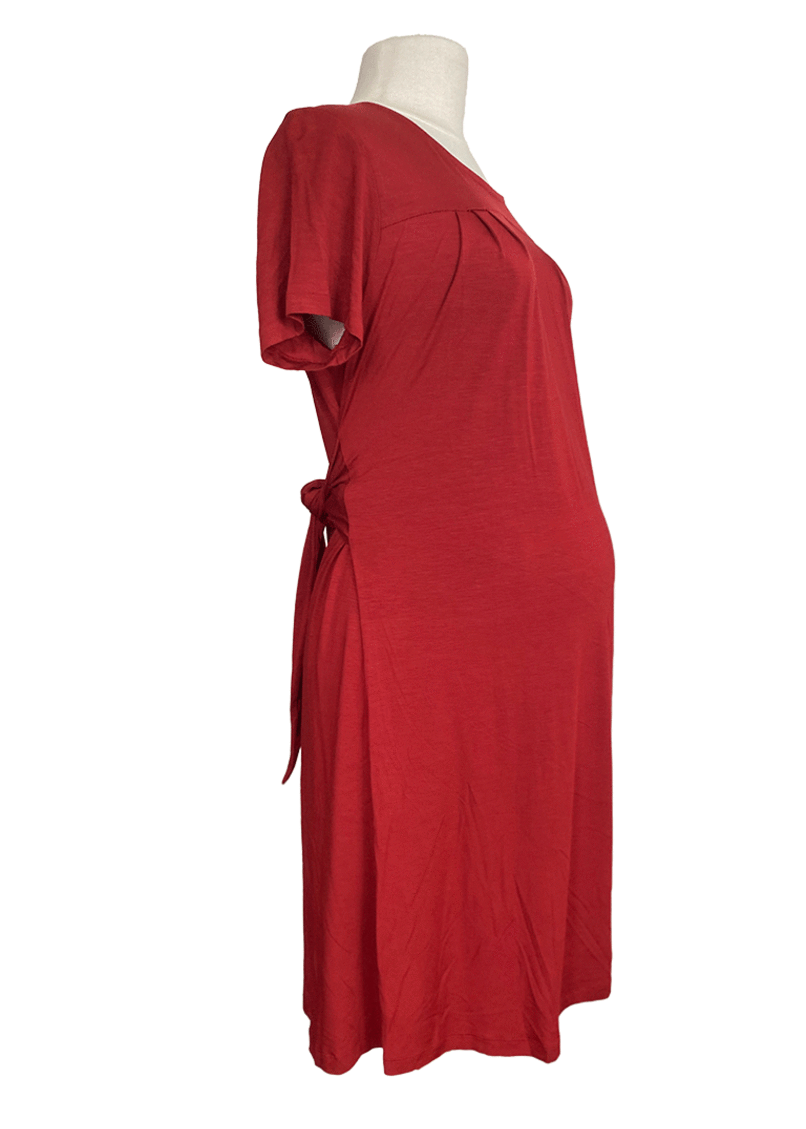 FRAGILE  Mummie Dress Micromodal M9837 Cerise