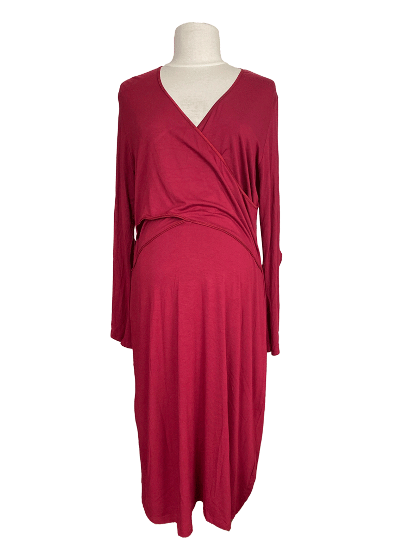 Paola Maria Voedingsjurk, Nursing Dress Angel Bordeaux