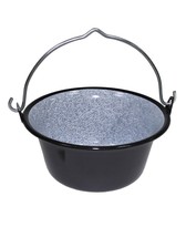 KOTARBAU® Hongaarse goulashketel, geëmailleerd, 25 liter, om