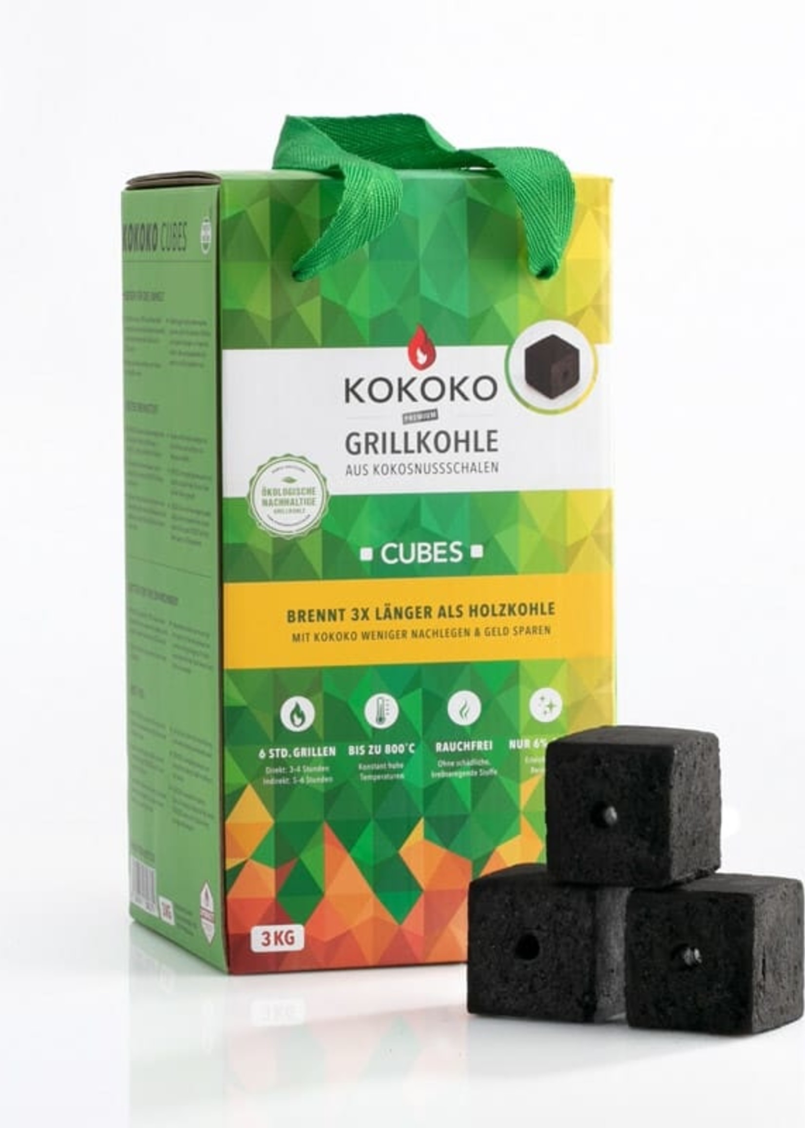 MCBRIKETT MCBRIKETT KOKOKO CUBES  VOOR BBQ EN DUTCH OVEN KOKEN