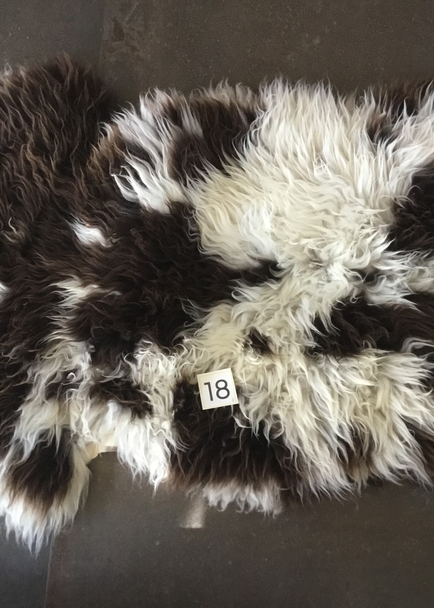 Schapenvacht L licht en bonte kleuren