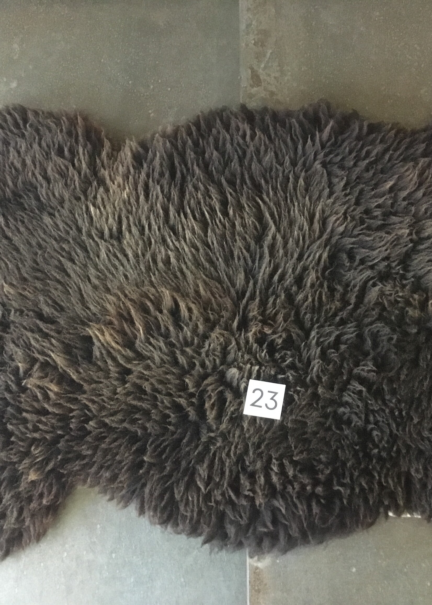 Schapenvacht xxl en xxxl  bruin en grijs