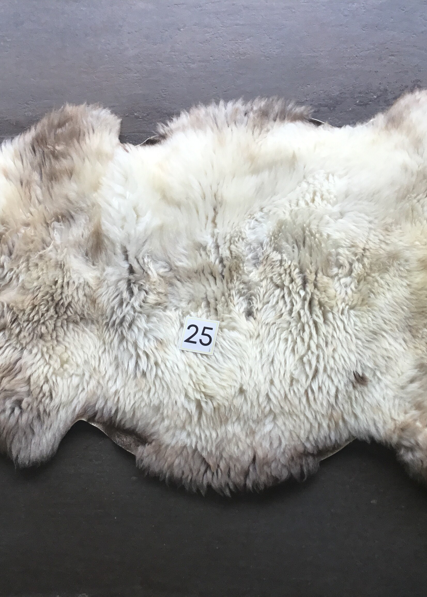 Schapenvacht L licht en bonte kleuren