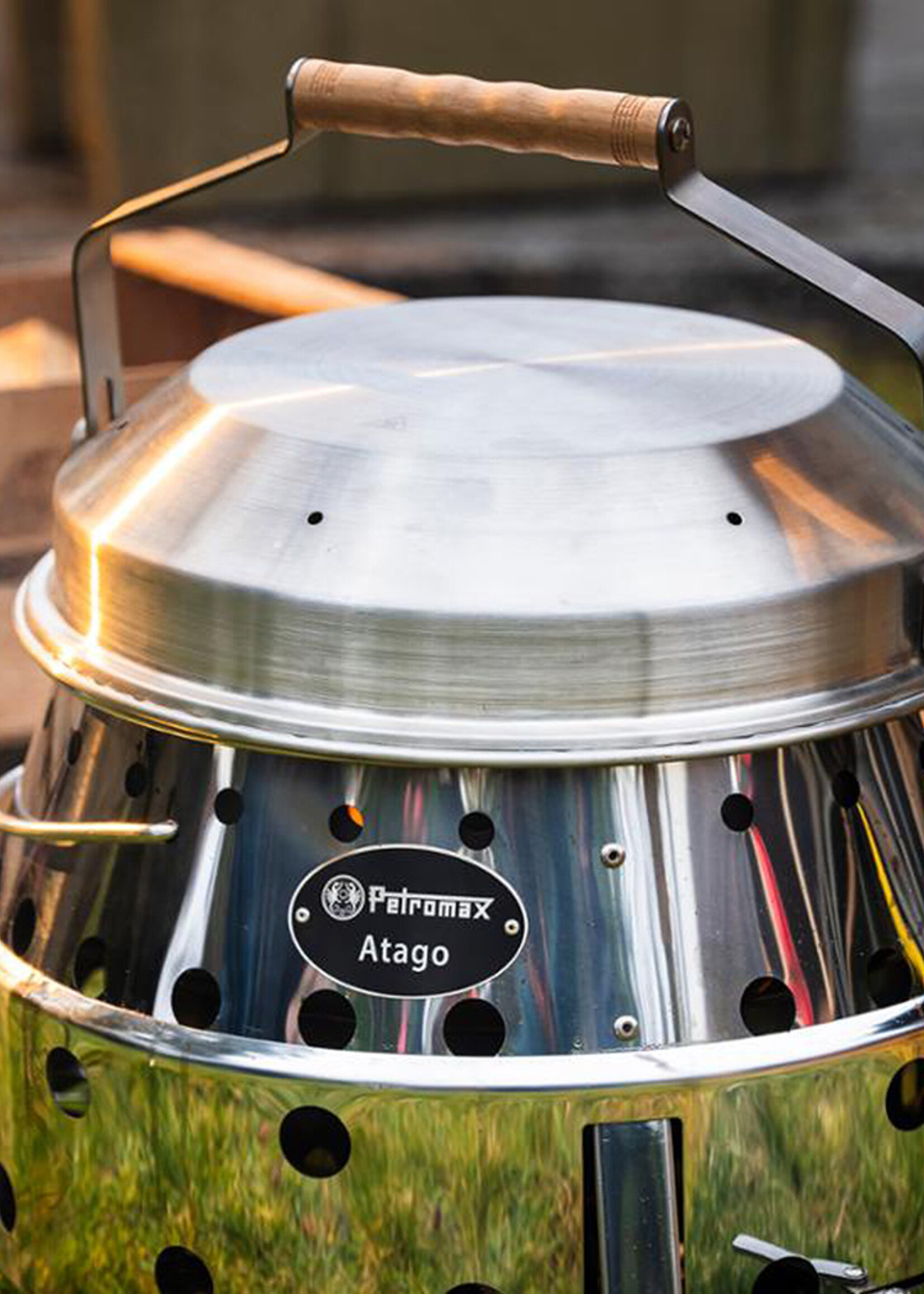 petromax PETROMAX ATAGO GRILLDEKSEL RVS