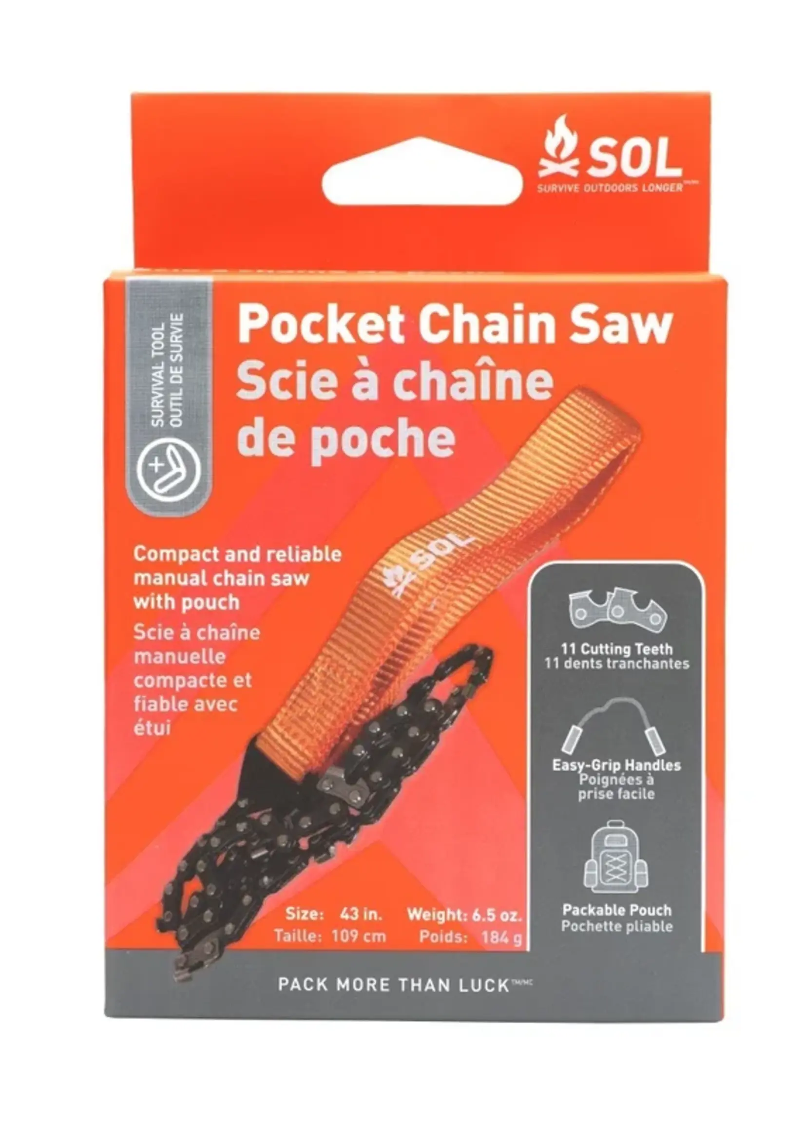 Sol POCKET CHAIN SAW 109 cm
