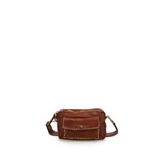 Campomaggi Traditional Kura Bowling Bag Cognac Campomaggi Traditional Kura Bowling Bag Cognac