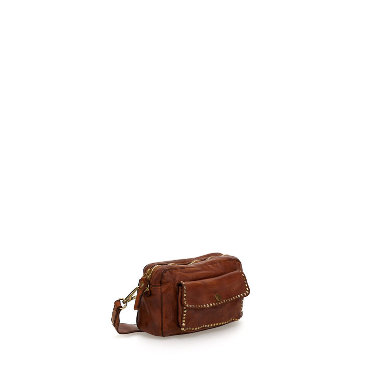 Campomaggi Campomaggi Traditional Kura Bowling Bag Cognac