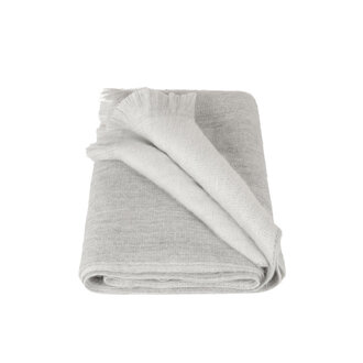 Alpaca Loca Double Scarf Grey/White Alpaca Loca Double Scarf Grey/White