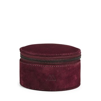 Markberg Lova Jewelry Box L Suede Burgundy Markberg Lova Jewelry Box L Suede Burgundy