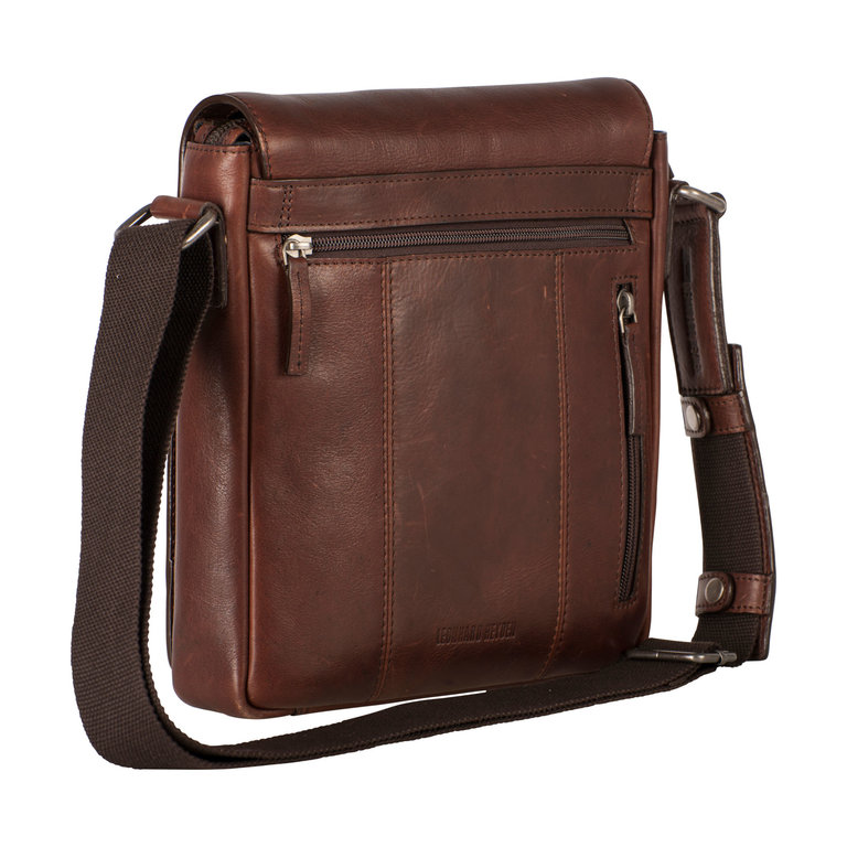 Leonhard Heyden Leonhard Heyden Roma Messenger Bag S Brown