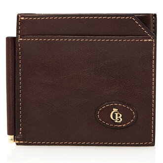 Castelijn & Beerens Gaucho Dollarclip Wallet Mocca