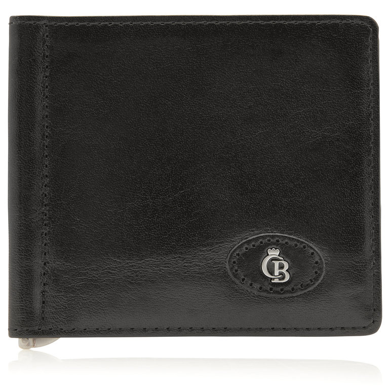 Castelijn & Beerens Castelijn & Beerens Gaucho 3 Card Dollarclip Black