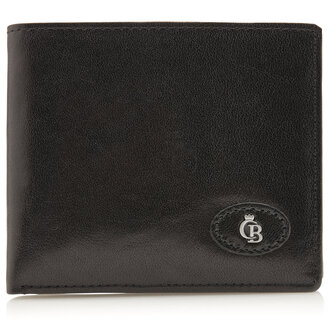 Castelijn & Beerens Gaucho 8 Card Billfold Wallet Black