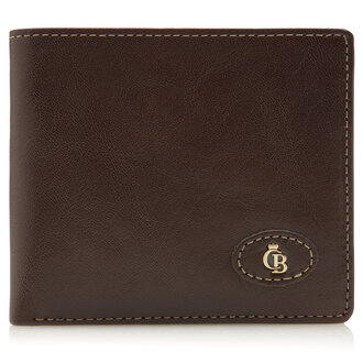 Castelijn & Beerens Gaucho 8 Card Billfold Wallet Mocca