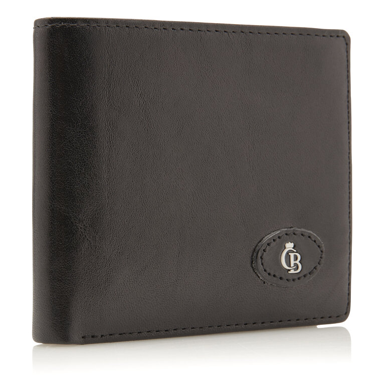 Castelijn & Beerens Castelijn & Beerens Gaucho 9 Card Billfold Wallet Black