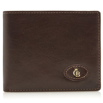 Castelijn & Beerens Gaucho 9 Card Billfold Wallet Mocca