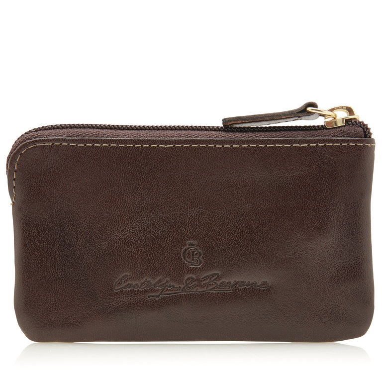 Castelijn & Beerens Castelijn & Beerens Gaucho Key Case Zip Small Mocca