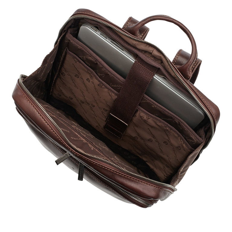 Castelijn & Beerens Castelijn & Beerens Firenze Laptop Backpack 15.6" + Tablet Mocca