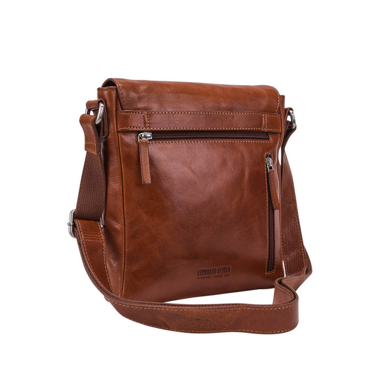 Leonhard Heyden Leonhard Heyden Cambridge Messenger Bag S Cognac