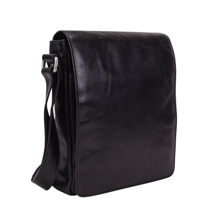 Leonhard Heyden Leonhard Heyden Cambridge Messenger Bag S Black