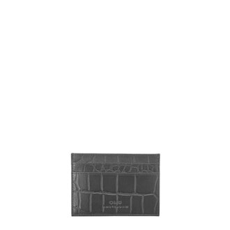 O My Bag Mark's Cardcase Classic Black Croco