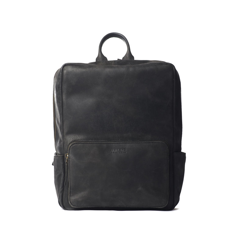 O My Bag O My Bag John Backpack Midi Hunter Black