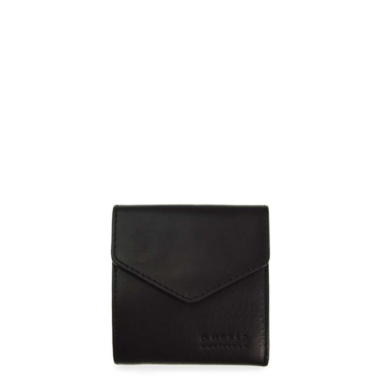 Georgie's Wallet - Black Stromboli Leather