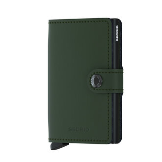 Secrid Miniwallet Matte Green Black